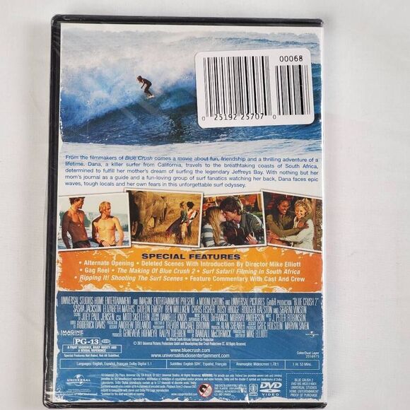 Blue Crush 2 (DVD, Sequel, Surf Girls Adventure) - Picture 2 of 2